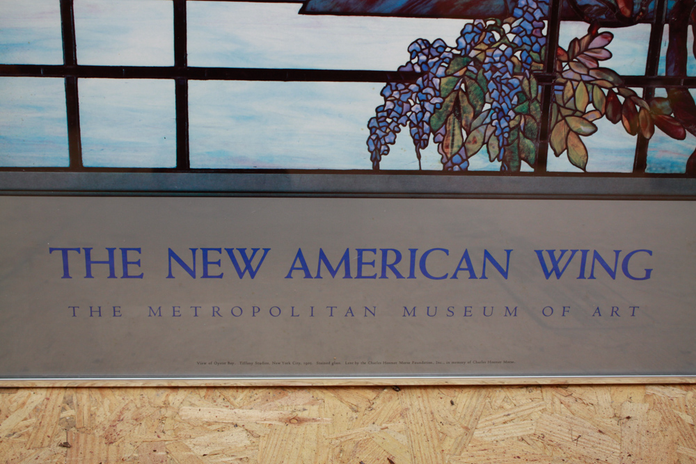 Framed "The New American Wing" Poster from the Metropolitan Museum of Art