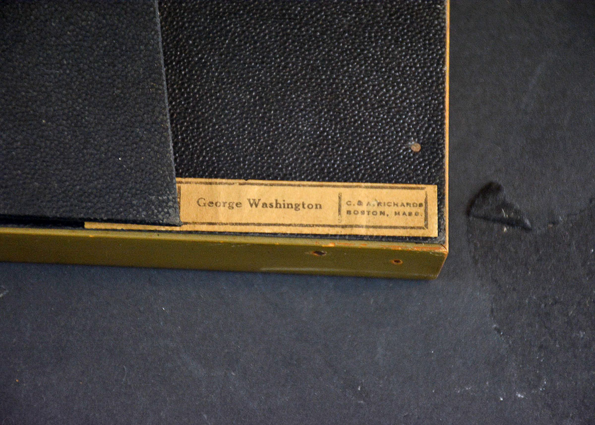 Framed George and Martha Washington Prints