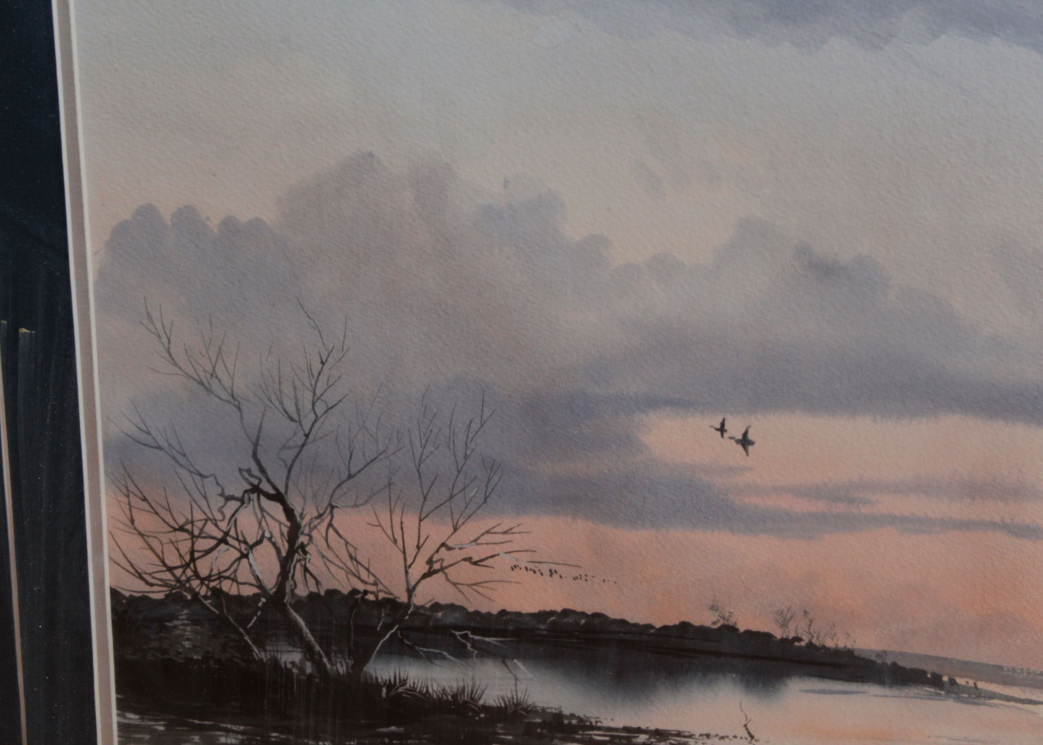 Watercolor Landscape by Wade Butler