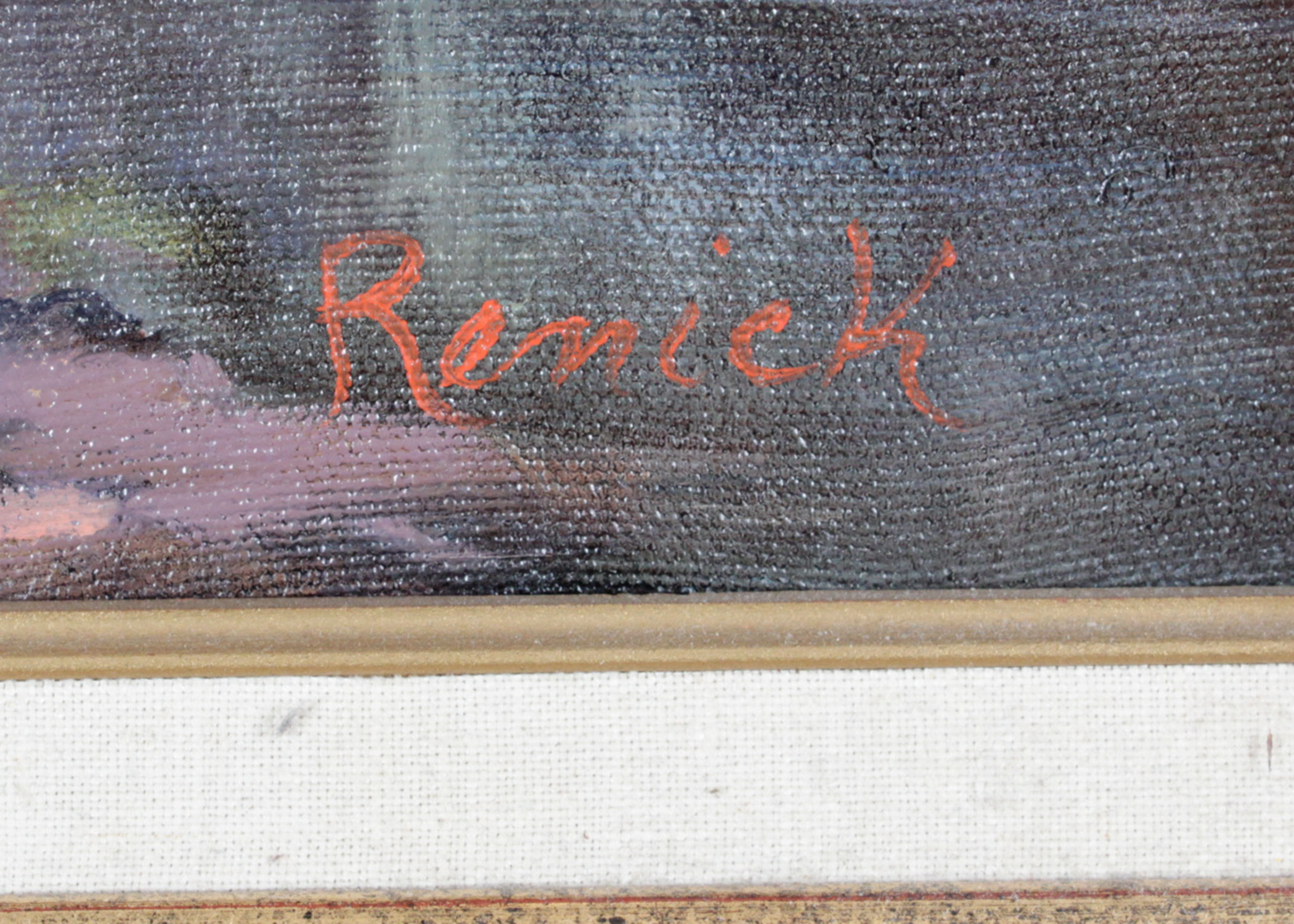 Texas Bluebonnet Landscape Painting by Pat Renick