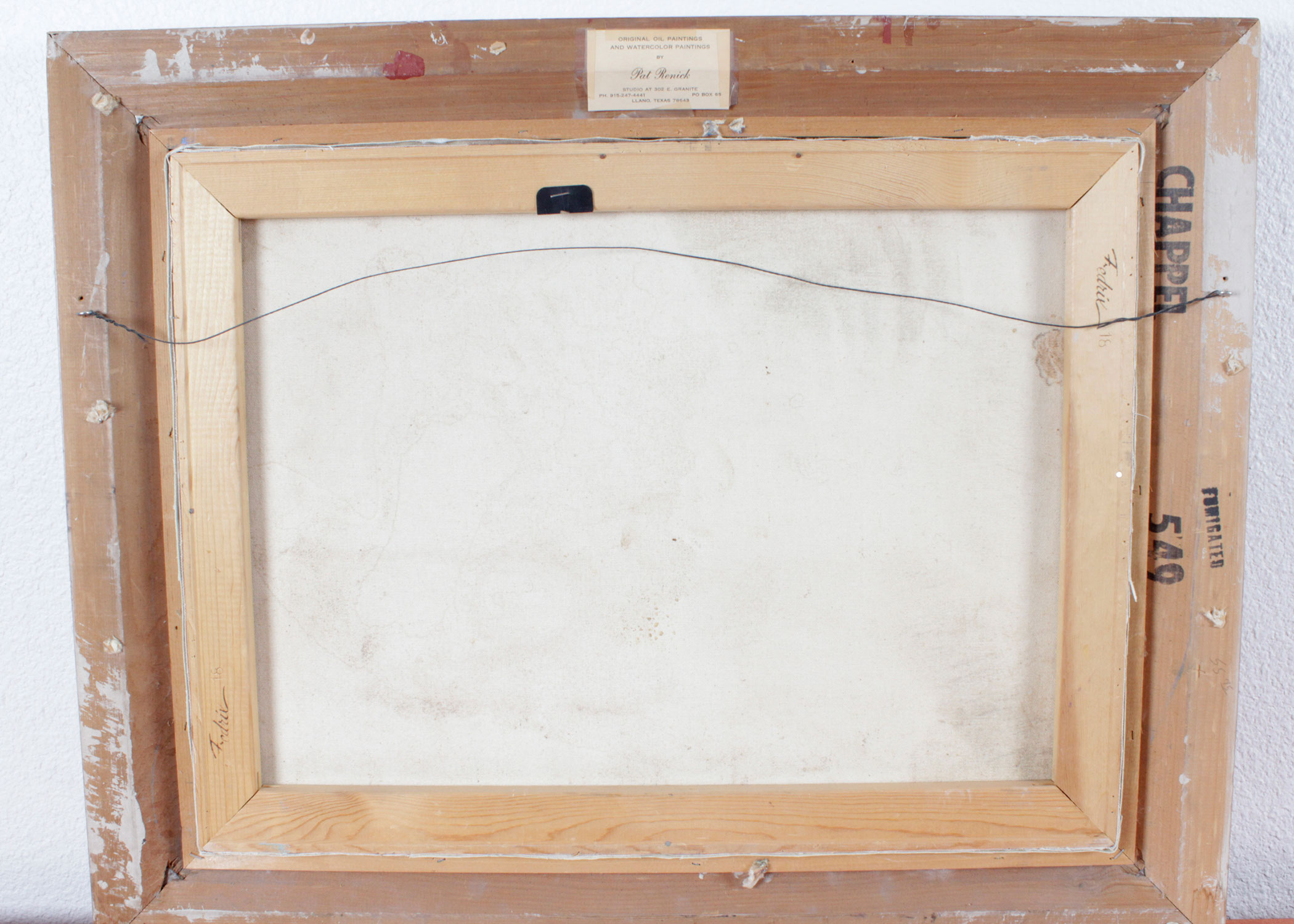 Texas Bluebonnet Landscape Painting by Pat Renick