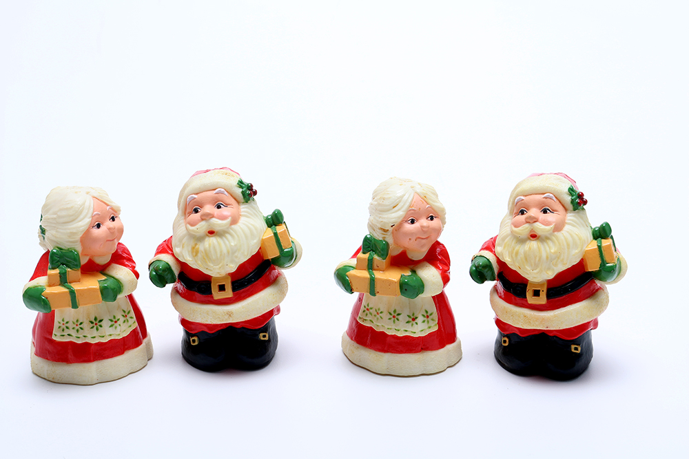 Vintage Hallmark Christmas Salt and Pepper Shakers