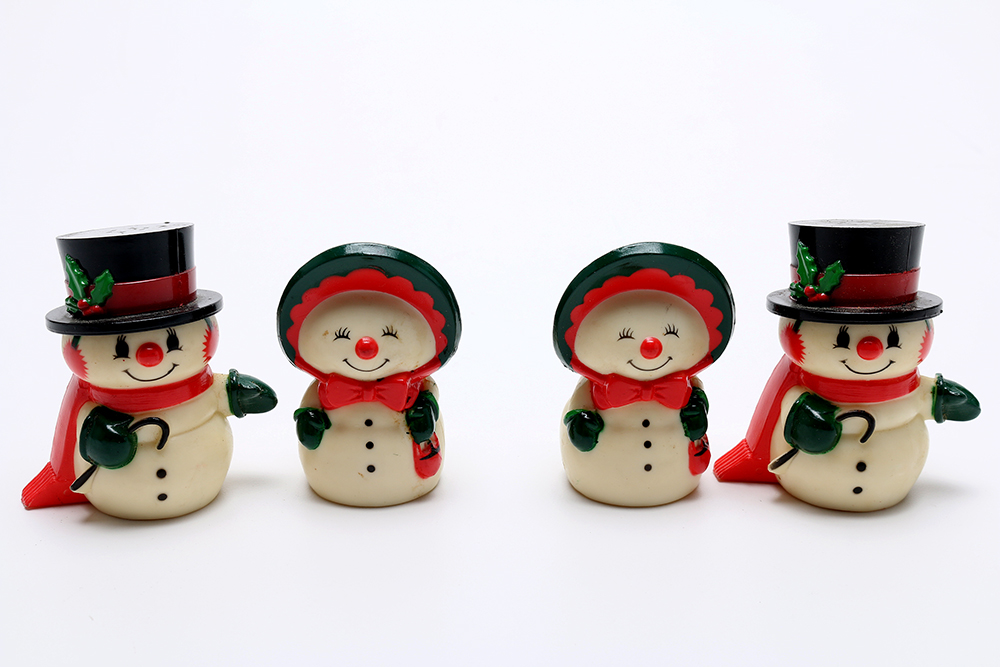 Vintage Hallmark Christmas Salt and Pepper Shakers