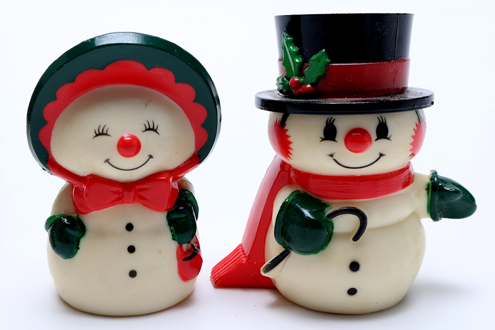 Vintage Hallmark Christmas Salt and Pepper Shakers