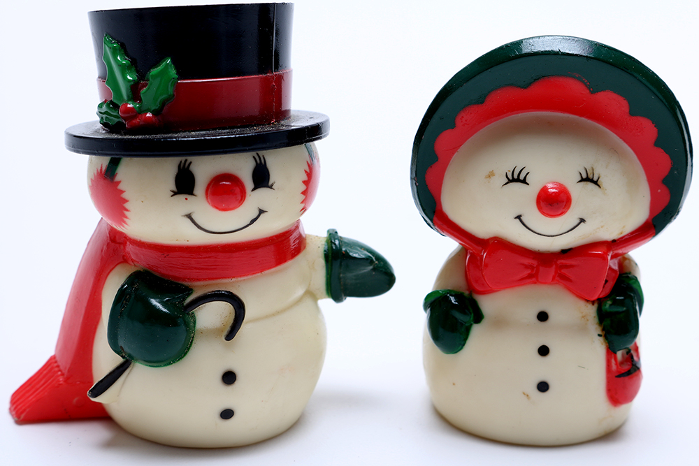 Vintage Hallmark Christmas Salt and Pepper Shakers