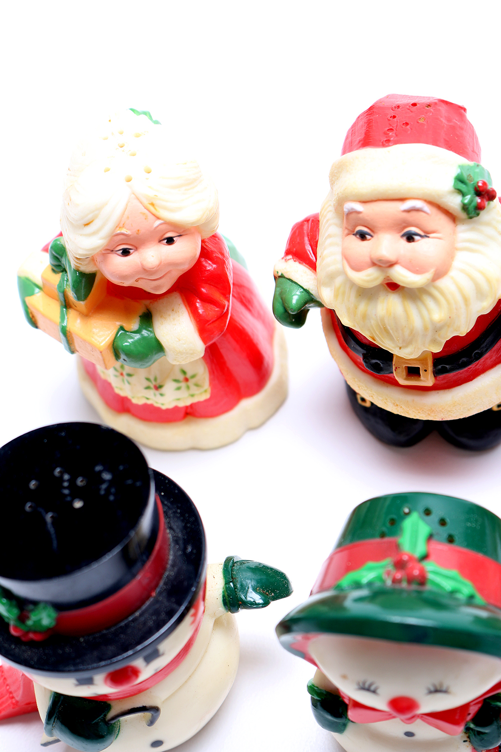 Vintage Hallmark Christmas Salt and Pepper Shakers
