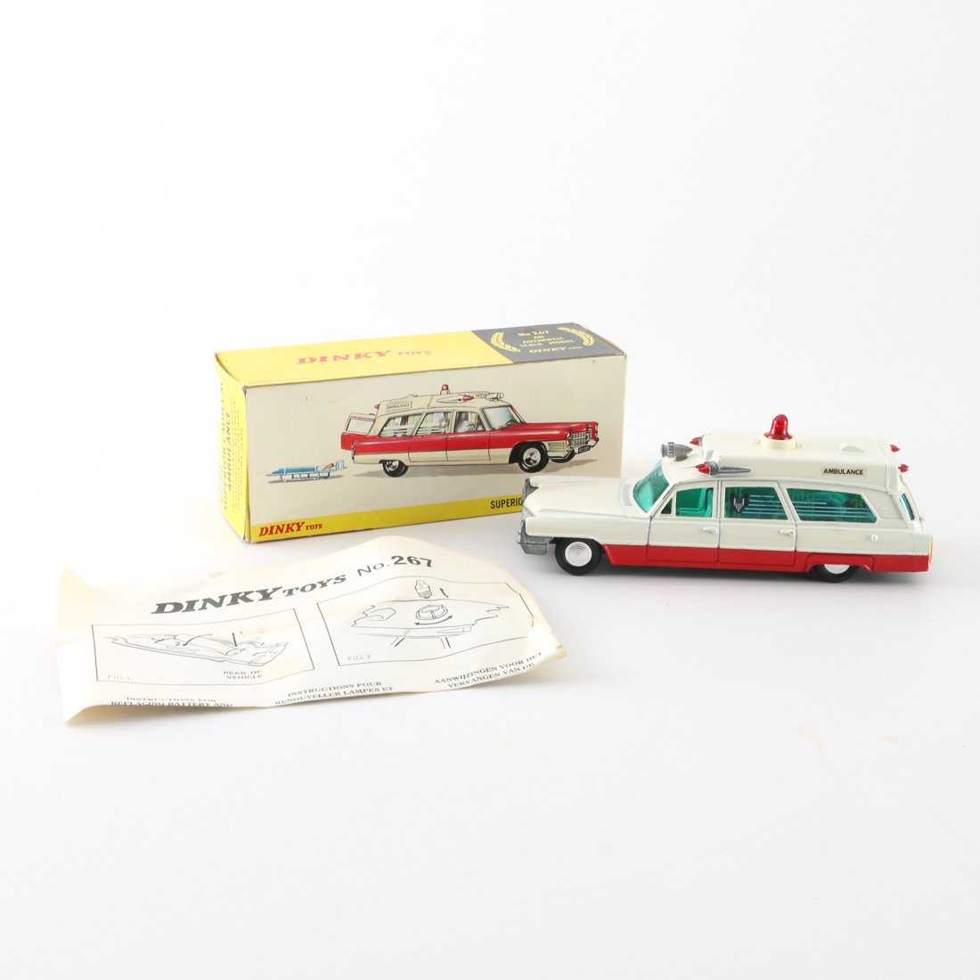Dinky Toys Cadillac Superior Ambulance Replica