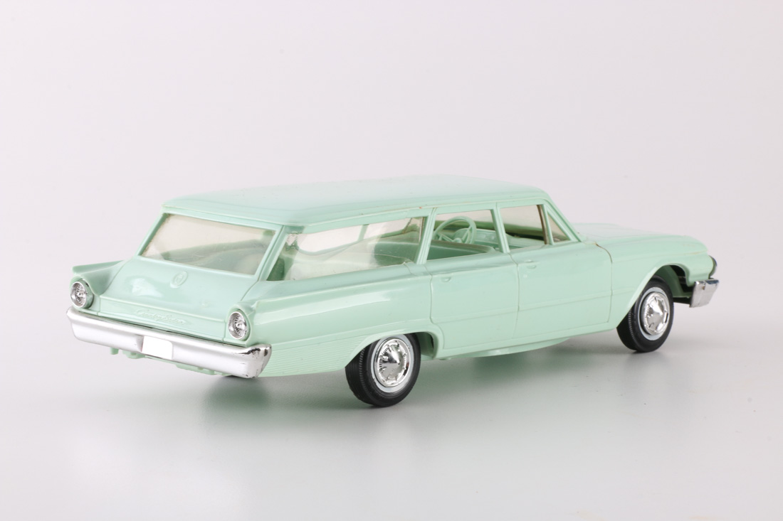 Four 1960s Ford Station Wagon Promo Cars