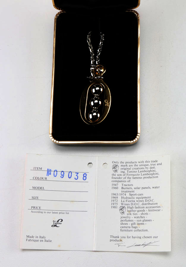 Tonino Lamborghini Wallet and Key Chains