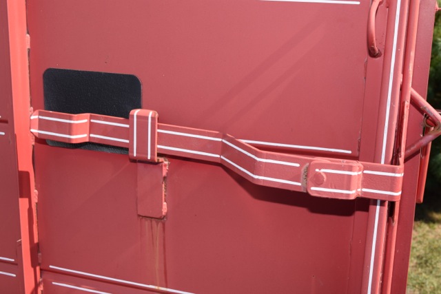 2003 Triple B&J Steel Stock Horse Trailer