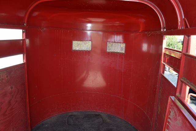 2003 Triple B&J Steel Stock Horse Trailer