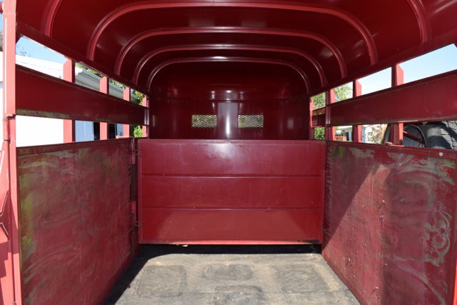 2003 Triple B&J Steel Stock Horse Trailer