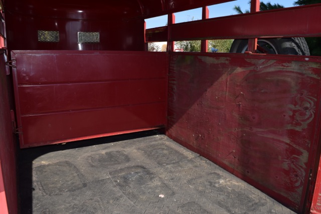 2003 Triple B&J Steel Stock Horse Trailer