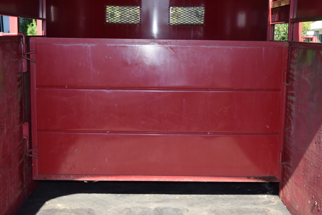 2003 Triple B&J Steel Stock Horse Trailer