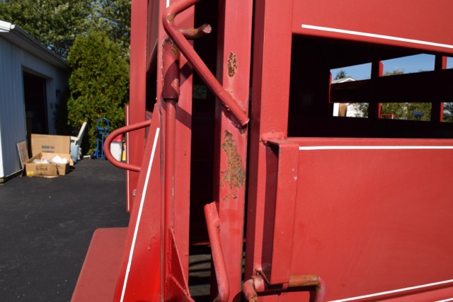 2003 Triple B&J Steel Stock Horse Trailer