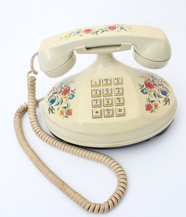 Variety of Vintage Telephones