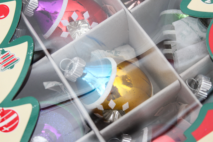 Bag of Vintage Christmas Ornaments and Decor