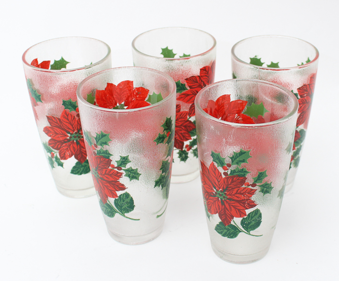 Bag of Vintage Christmas Ornaments and Decor