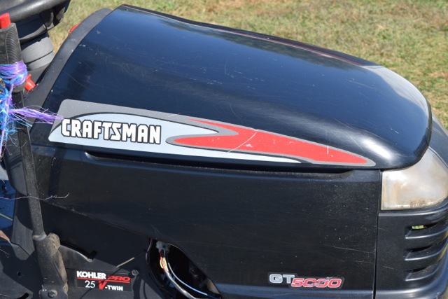 Craftsman GT5000 Riding Mower with Pro 25 HP Kohler Engine