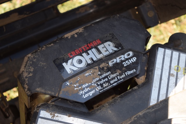 Craftsman GT5000 Riding Mower with Pro 25 HP Kohler Engine