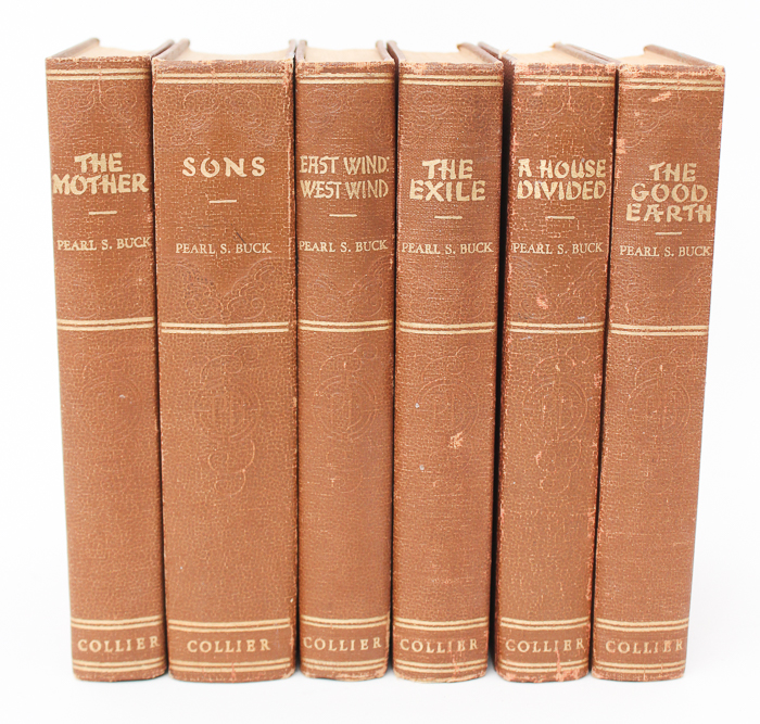 Antique Hardbound Books by Pearl S. Buck