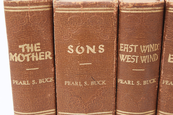 Antique Hardbound Books by Pearl S. Buck