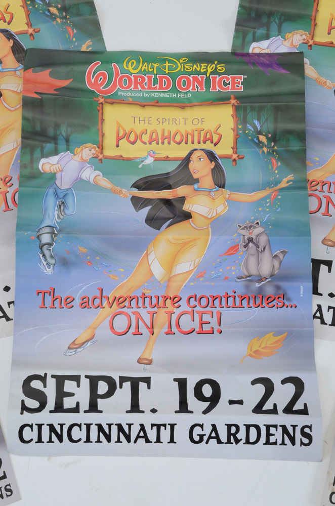 Collection of Walt Disney's World on Ice Posters