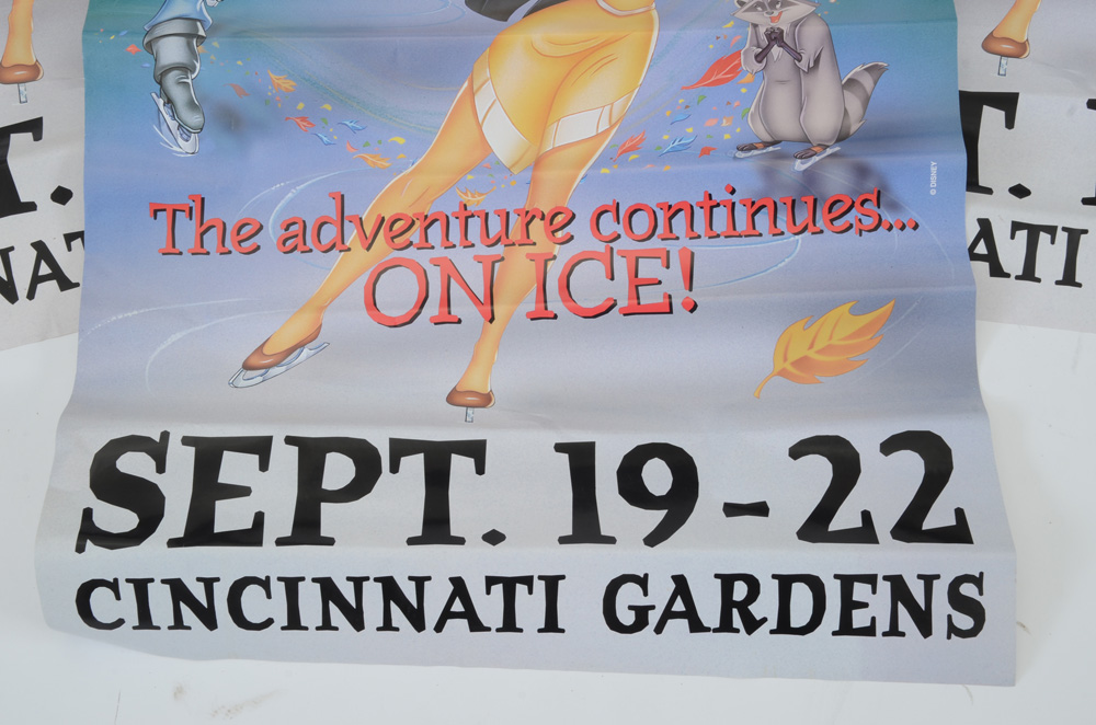 Collection of Walt Disney's World on Ice Posters