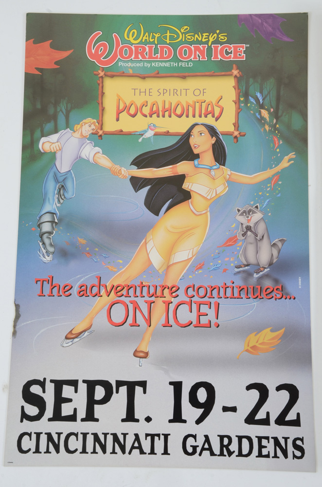Collection of Walt Disney's World on Ice Posters