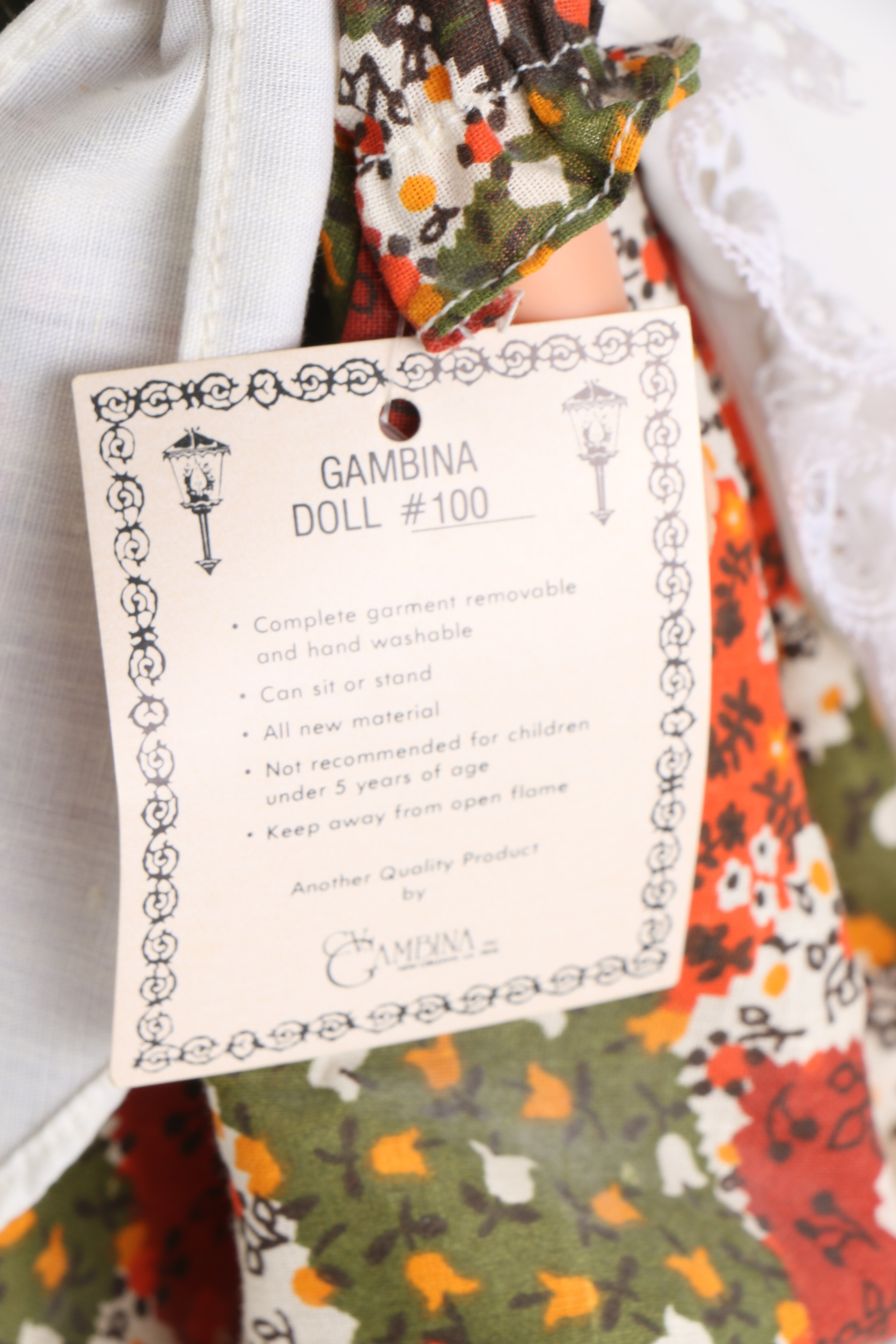 Vintage Gambina Doll