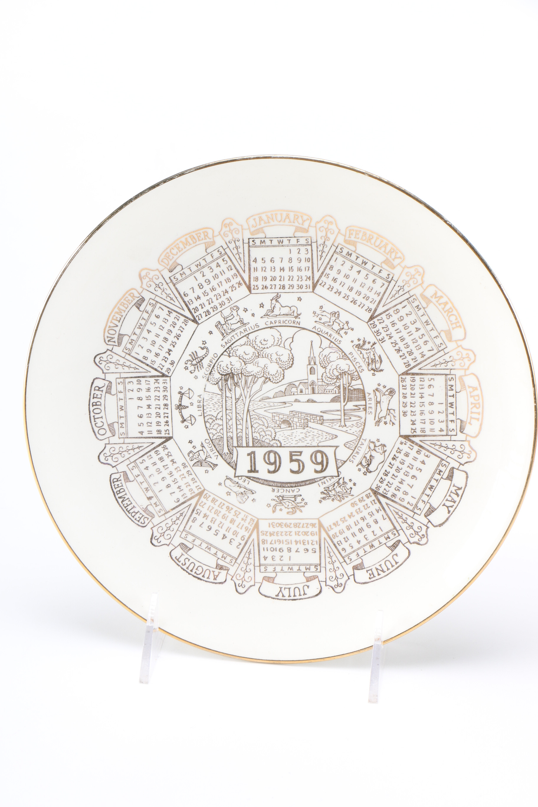 Collection of Vintage Plates and Hand Turned Bowl