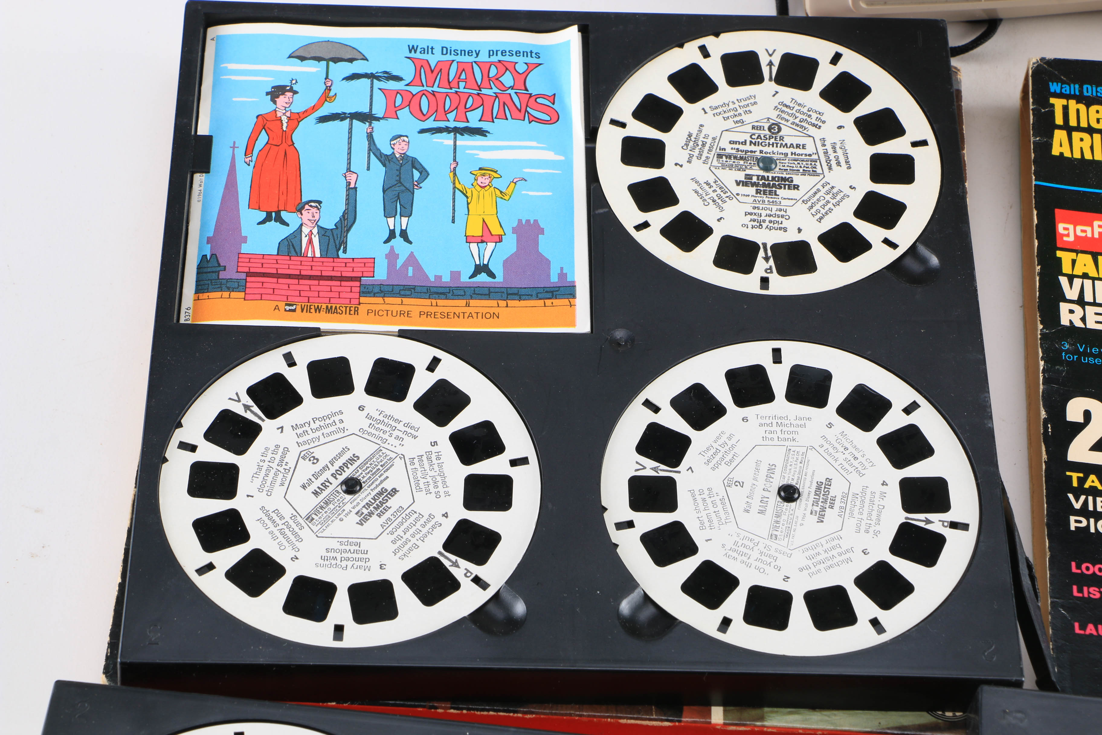 Collection of Talking View-Master Reels and Viewer