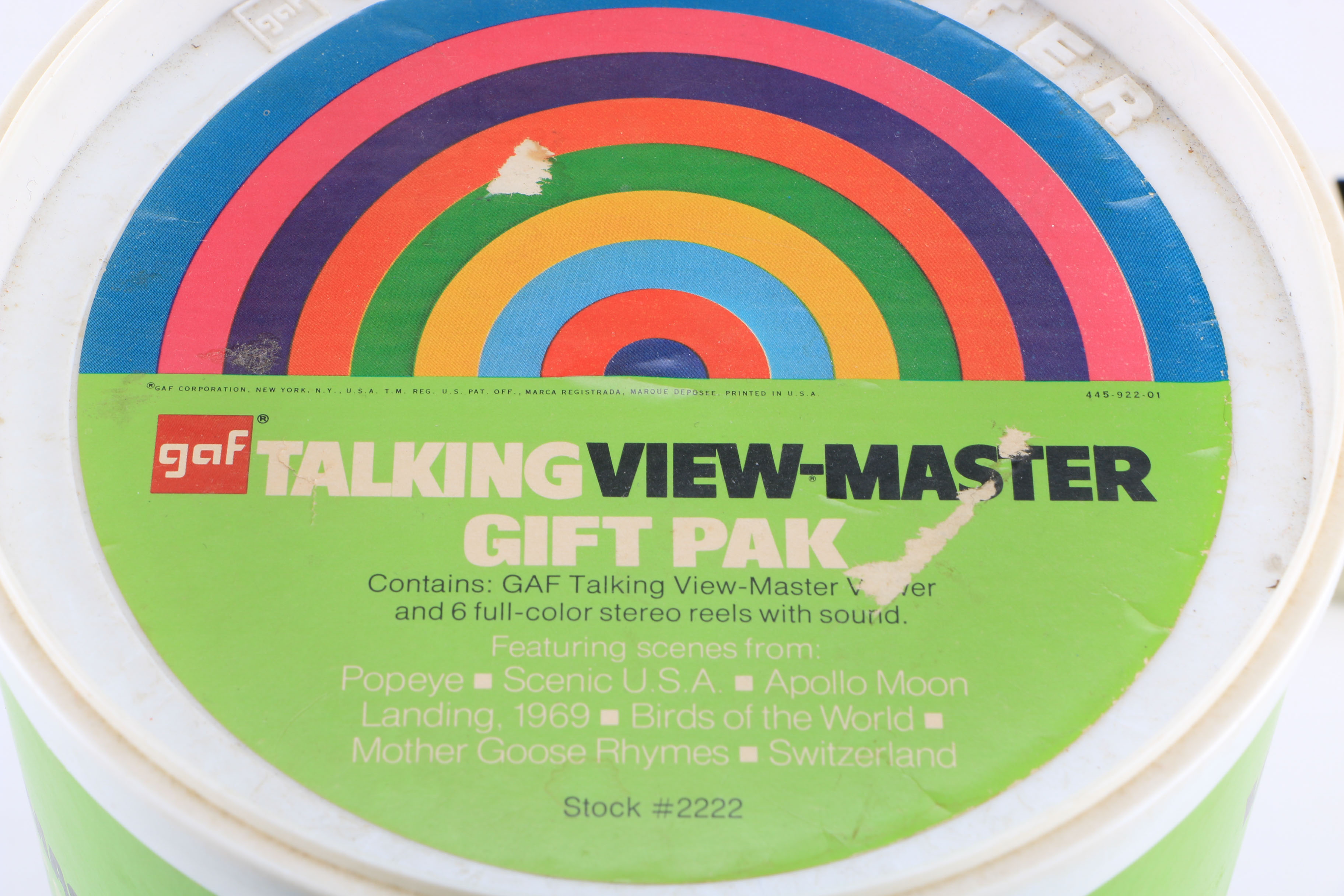 Collection of Talking View-Master Reels and Viewer