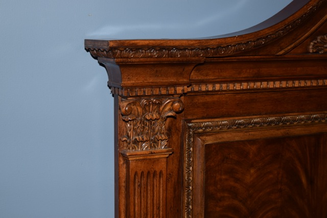 Universal Furniture Walnut King Size Bed