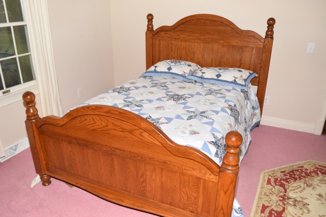Oak Queen Size Bed