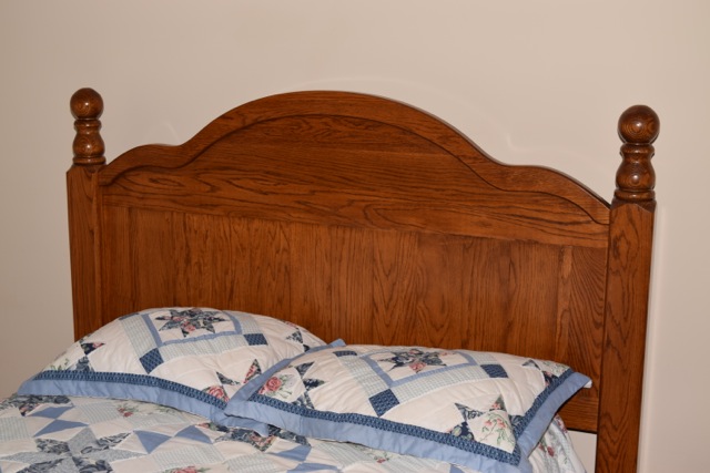 Oak Queen Size Bed