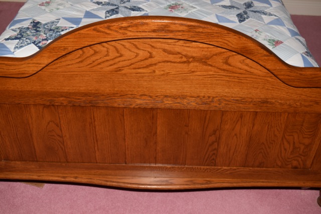 Oak Queen Size Bed