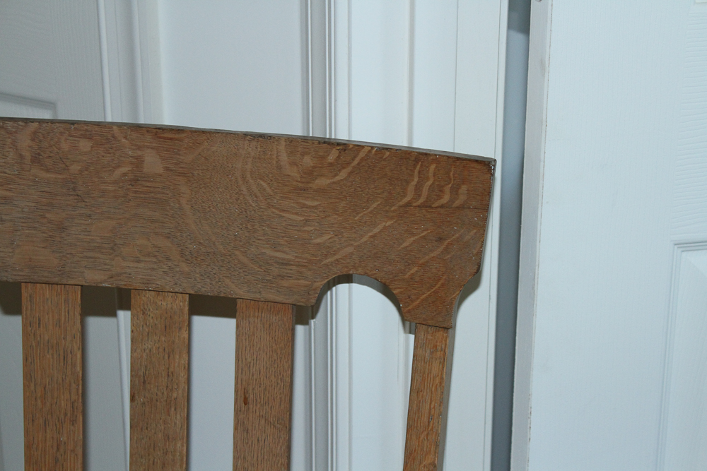 Antique Oak Armchair