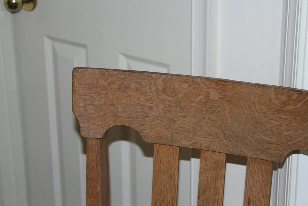 Antique Oak Armchair