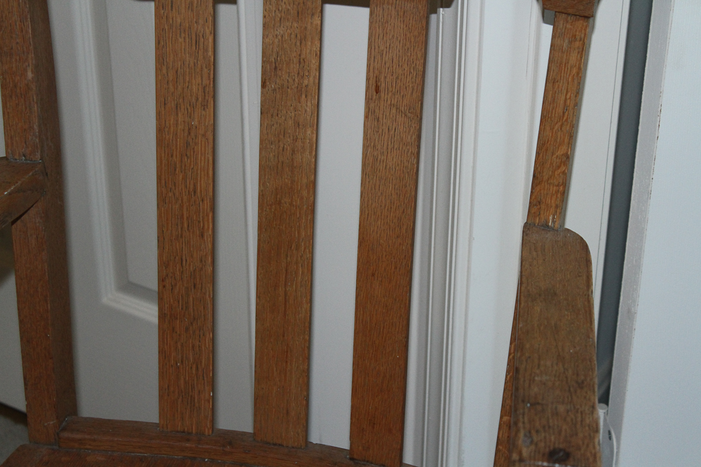 Antique Oak Armchair