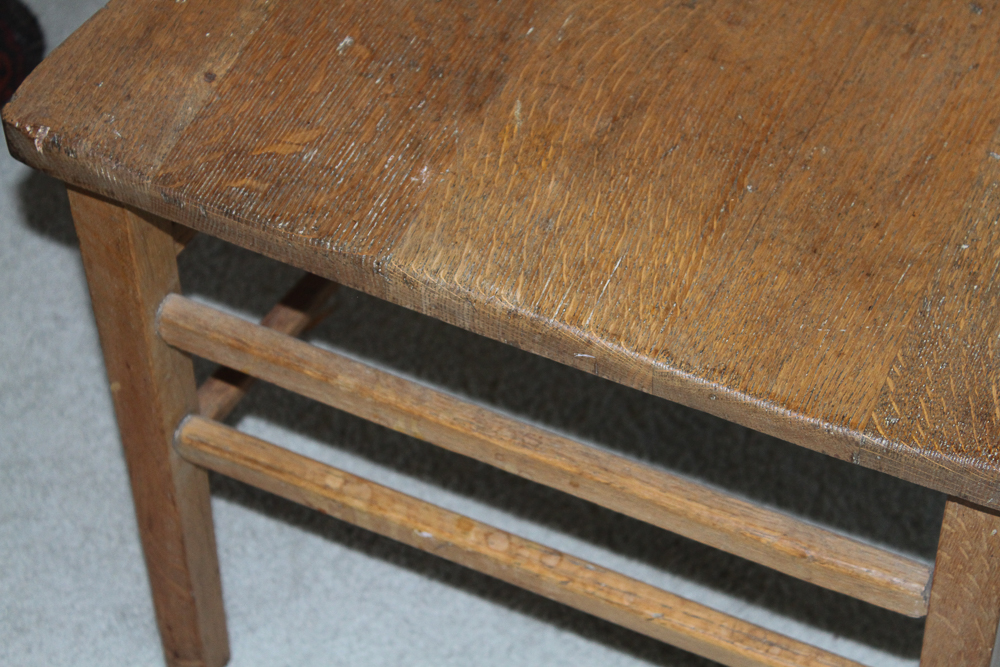 Antique Oak Armchair