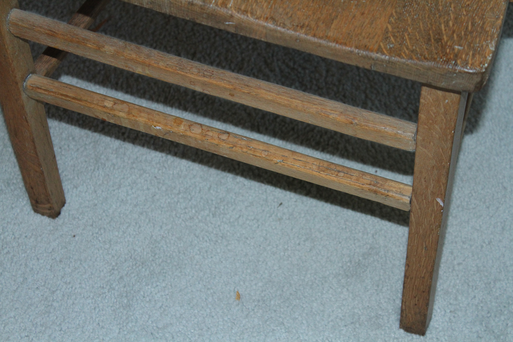 Antique Oak Armchair