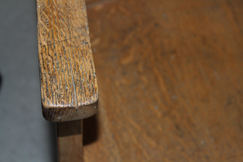 Antique Oak Armchair