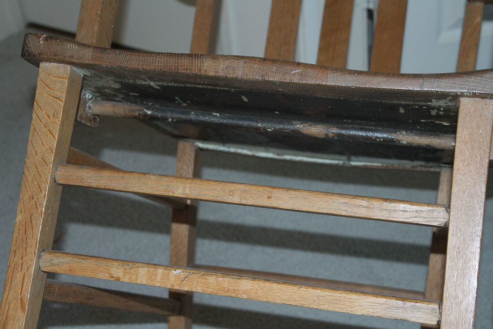 Antique Oak Armchair