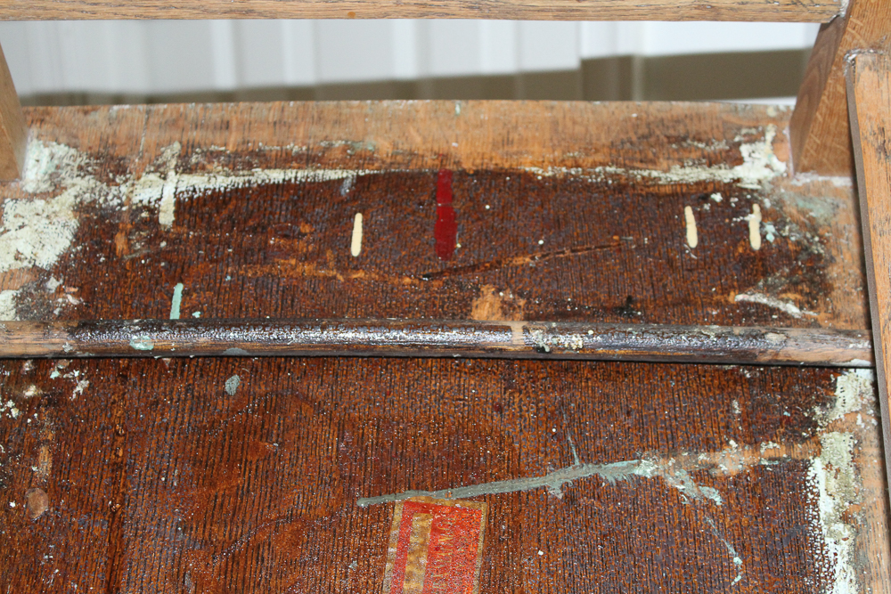 Antique Oak Armchair