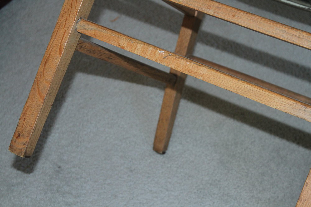 Antique Oak Armchair