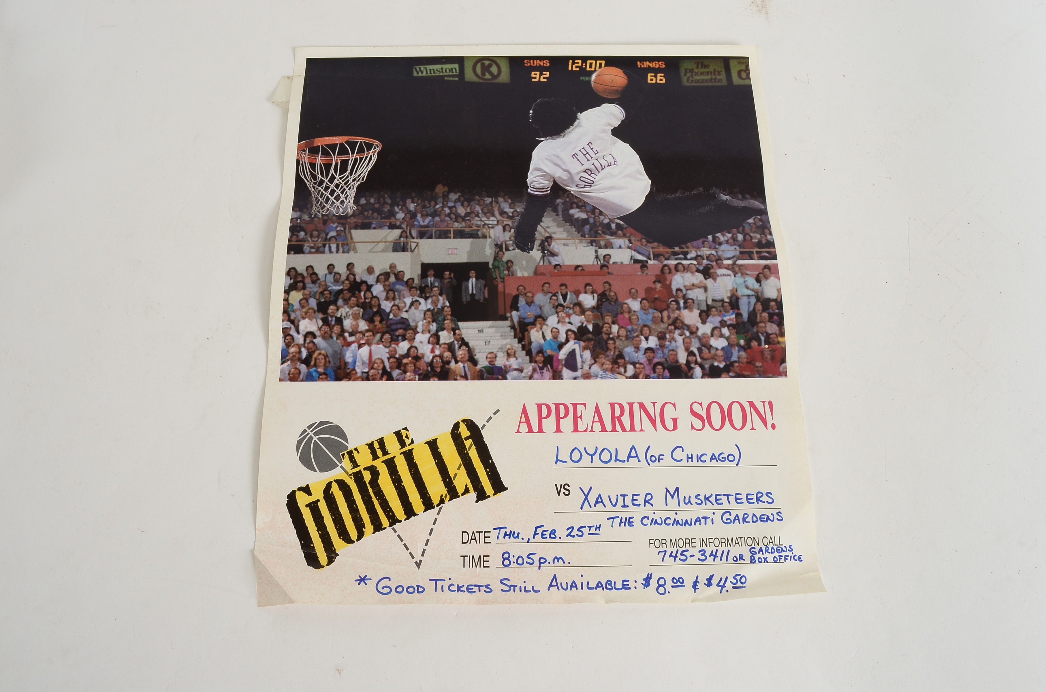 Collection of Xavier Basketball Memorabilia