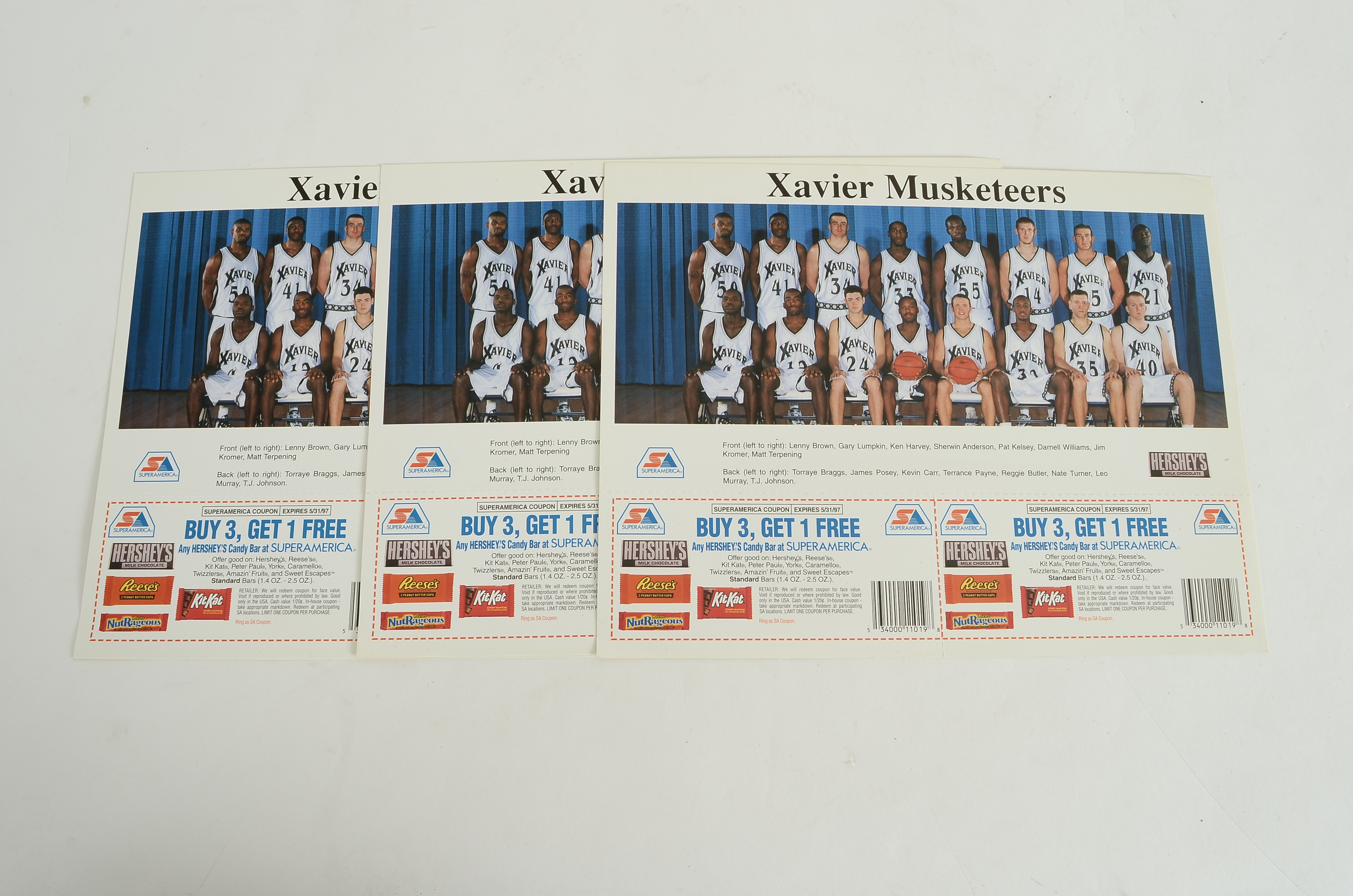 Collection of Xavier Basketball Memorabilia