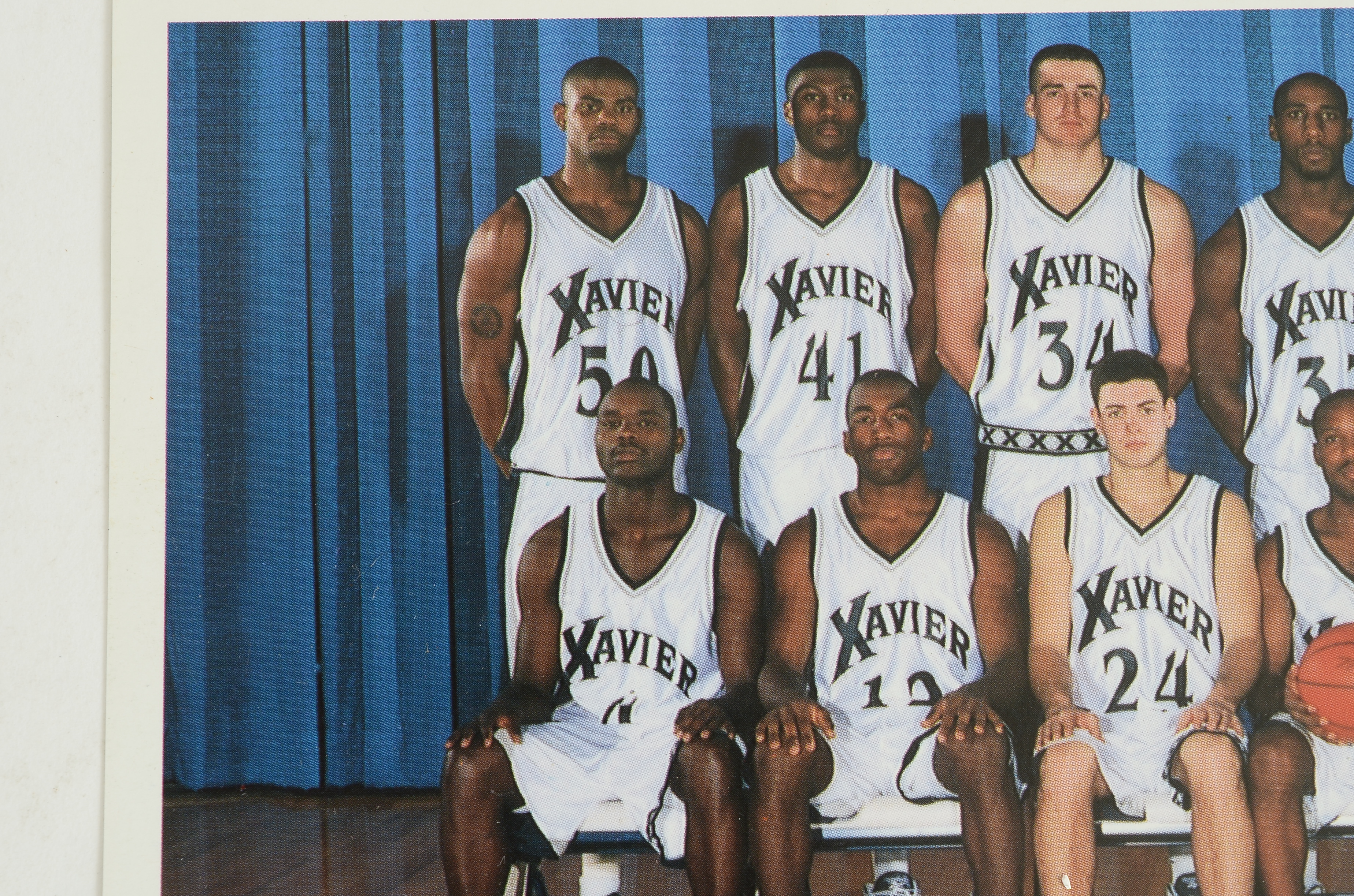 Collection of Xavier Basketball Memorabilia