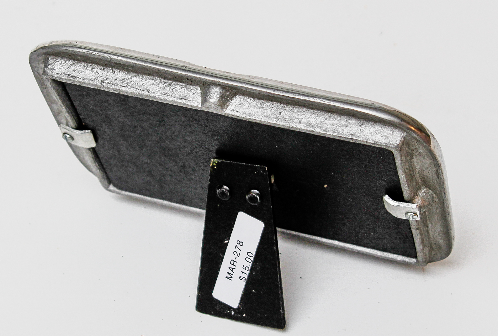 Collection of Mexican Pewter Picture Frames